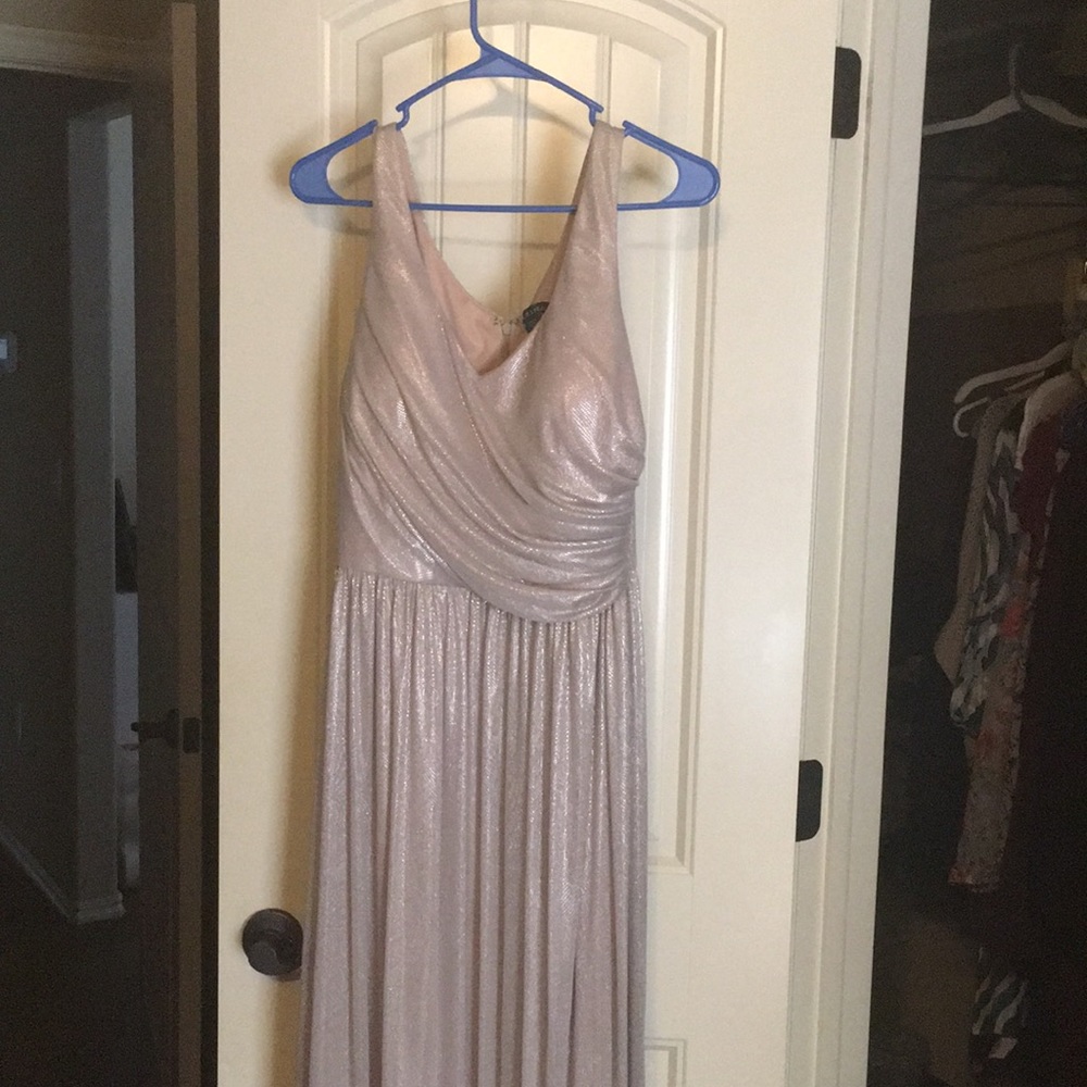 Blu Sage Gold Sleeveless Dress